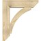 Ekena Millwork Thorton Slat Rough Sawn Bracket w/ Offset Brace, Douglas Fir, 8"W x 30"D x 34"H BKT0806X30X34THR06RDF - alternate 4